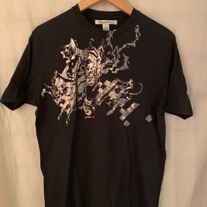 KENNETH COLE V-Neck Graphic Tee